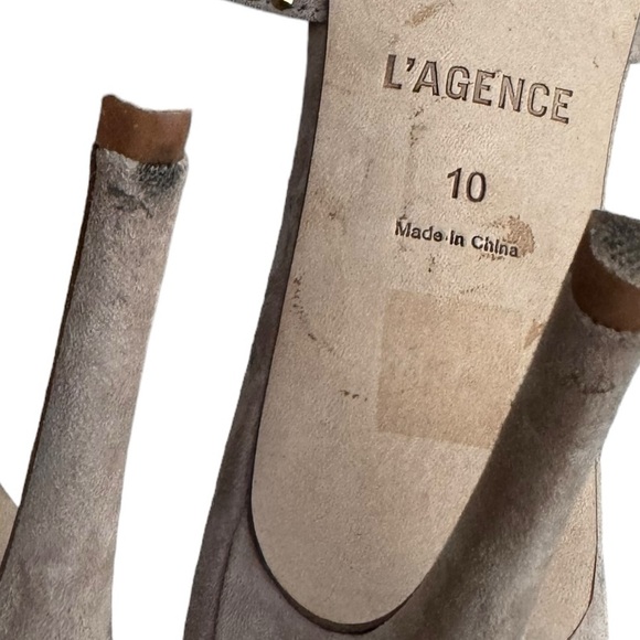 L’Agence Narcise Rhinestone Sandal in Macaroon 10 - Picture 10 of 12